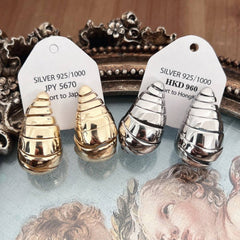 Personalized Spiral Earrings