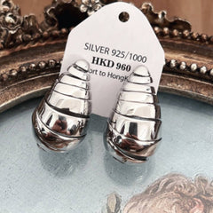 Personalized Spiral Earrings