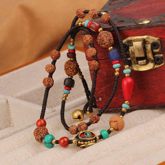 Retro Ethnic Style TURQUOISE Multi Layer Bracelet