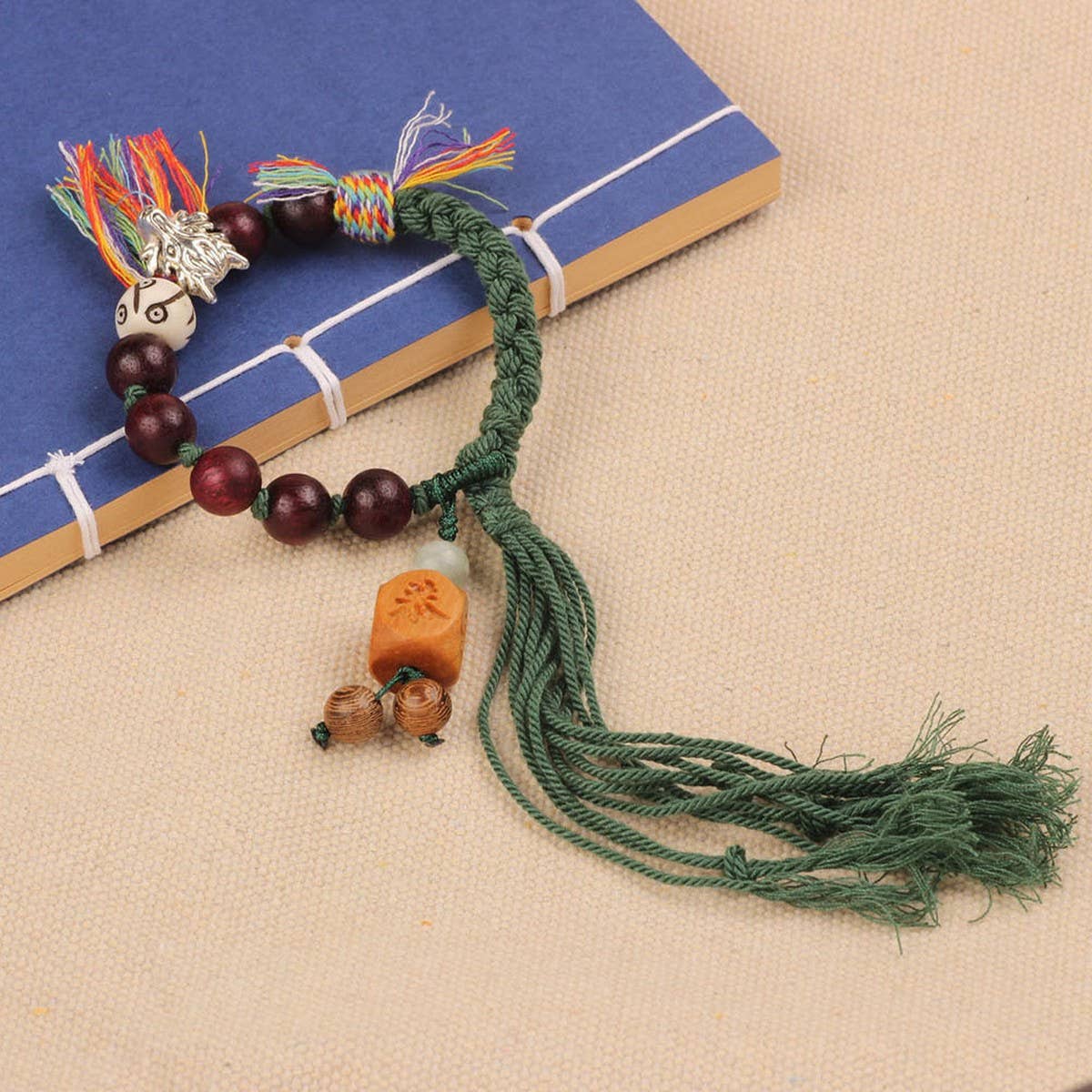 Retro Ethnic Style HAnd Woven Tassel Bracelet