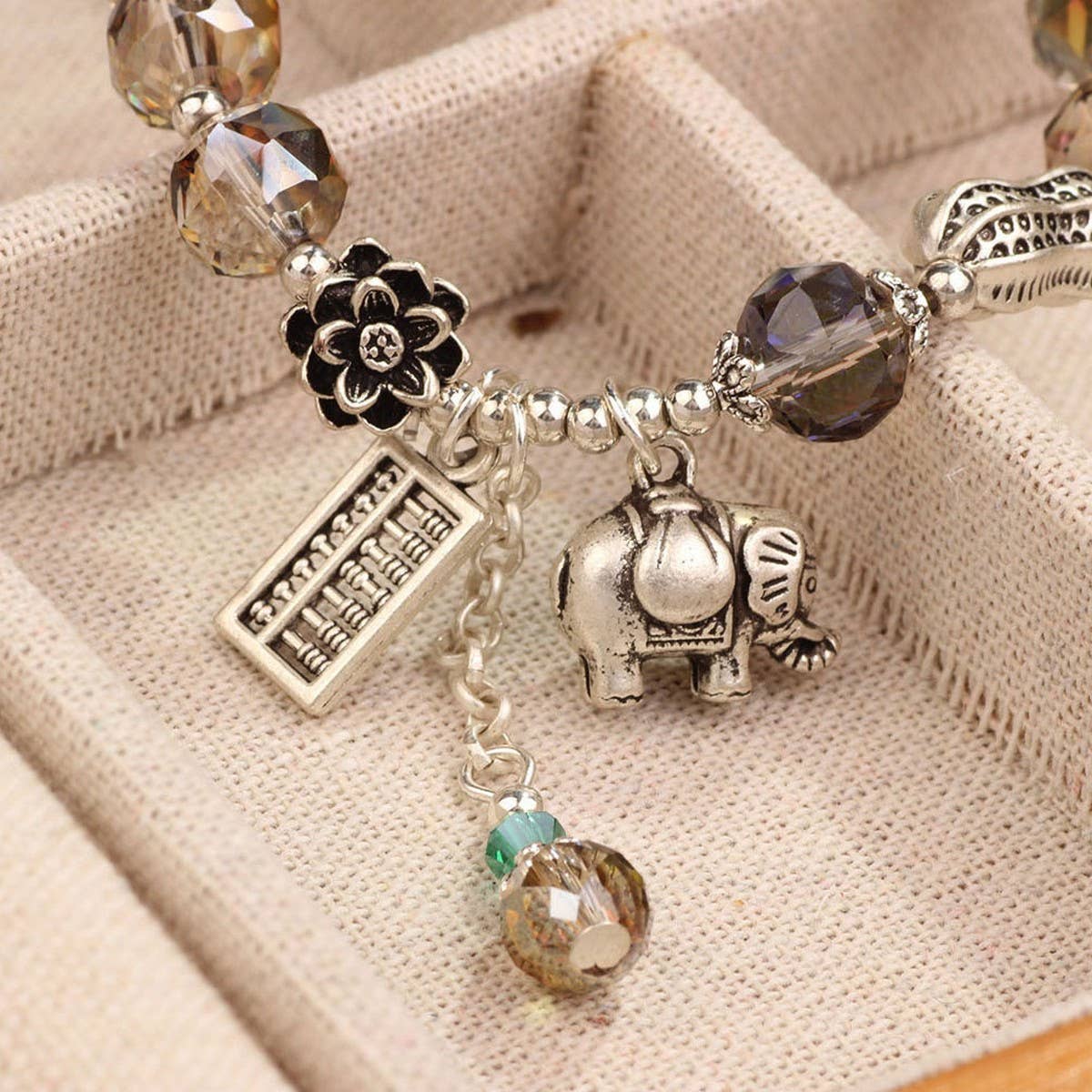 Retro Ethnic Style Fantasy Crystal Bracelet