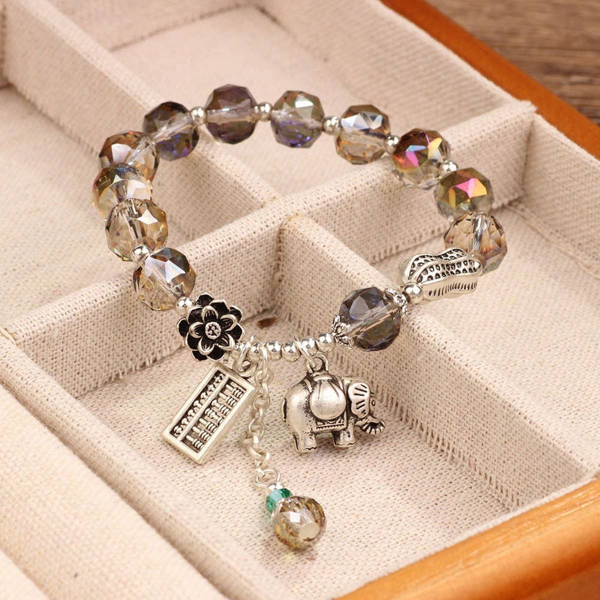 Retro Ethnic Style Fantasy Crystal Bracelet
